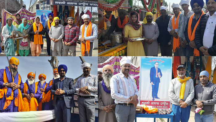 ਧੰਨ- ਧੰਨ ਸਤਿਗੁਰੂ ਰਵਿਦਾਸ ਮਹਾਰਾਜ ਜੀ ਦੇ ਪ੍ਰਕਾਸ਼ ਦਿਹਾੜੇ ਨੂੰ ਸਮਰਪਿਤ ਵਿਸ਼ਾਲ ਨਗਰ ਕੀਰਤਨ ਸਜਾਇਆ